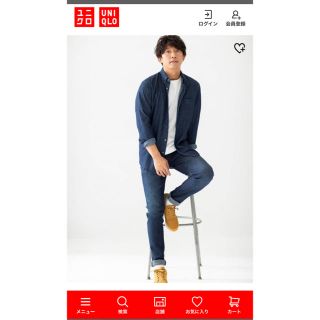 ユニクロ(UNIQLO)のUNIQLO ユニクロ　デニムシャツ(シャツ)