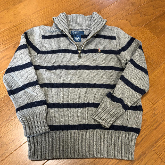 POLO RALPH LAUREN(ポロラルフローレン)のラルフ　ニットプルオーバー　120 キッズ/ベビー/マタニティのキッズ服男の子用(90cm~)(ニット)の商品写真