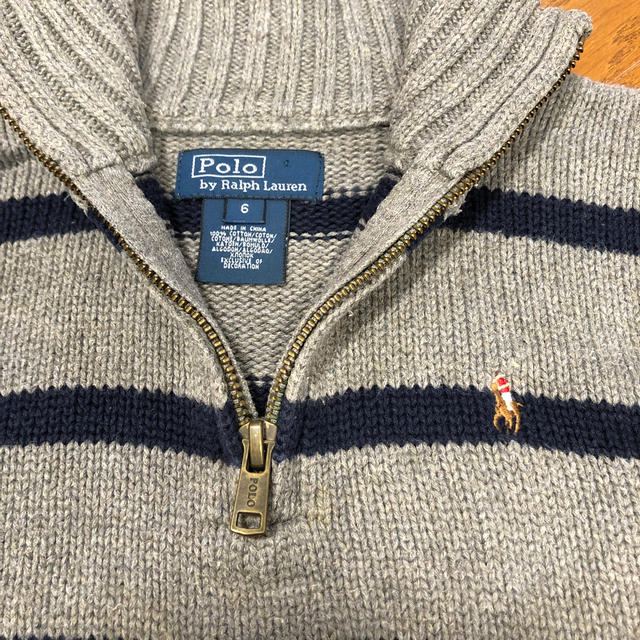 POLO RALPH LAUREN(ポロラルフローレン)のラルフ　ニットプルオーバー　120 キッズ/ベビー/マタニティのキッズ服男の子用(90cm~)(ニット)の商品写真