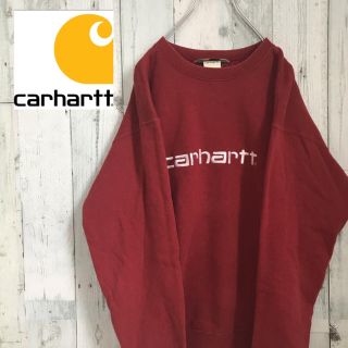 カーハート(carhartt)の【激レア】カーハート☆ビック刺繍ロゴ ビックシルエット スウェット90s 古着(スウェット)