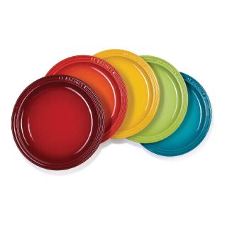 ルクルーゼ(LE CREUSET)のルクルーゼ レインボープレート 5枚セット(食器)