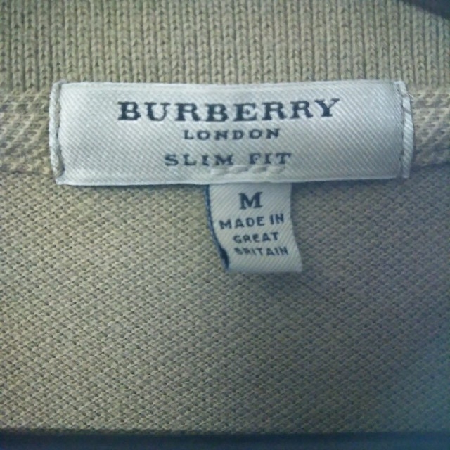 BURBERRY(バーバリー)のバーバリー半袖ポロシャツ 美品 メンズのトップス(ポロシャツ)の商品写真