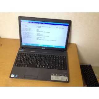 エイサー(Acer)のジャンクノートPC ACER TravelMate(ノートPC)