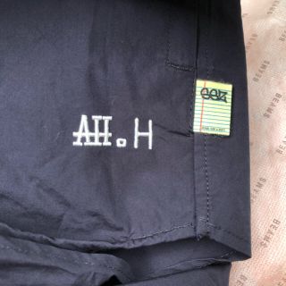 BEAMS - 新作 SSZ AH.H BIG SHIRT ビッグシャツ ネイビーの通販