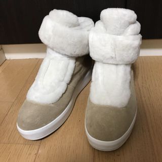 プラダ(PRADA)のPRADA  シープファーブーツ(ブーツ)