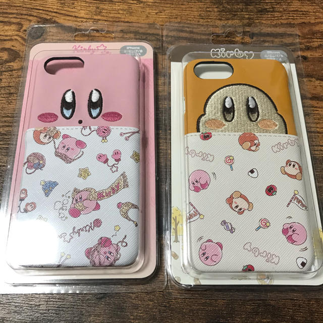 新品　未使用品　カービィ　ワドルディ　スマホケース