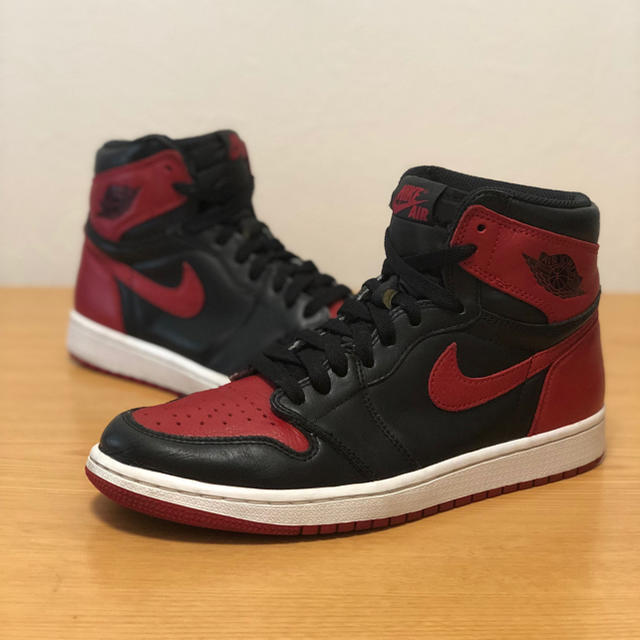 【最終値下げ】NIKE AIR JORDAN 1 RETRO OG BRED