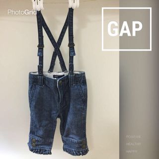 ベビーギャップ(babyGAP)のムーミン様  GAPデニムサスペパンツ(パンツ)