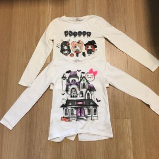 エイチアンドエイチ(H&H)の❤︎H&M❤︎ハロウィンカットソー2枚組(Tシャツ/カットソー)