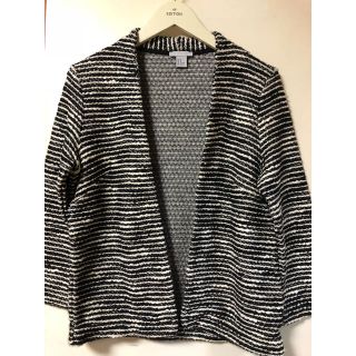 エイチアンドエム(H&M)のH＆M ツイード柄 ジャケット サイズM 綺麗め系 新品・未使用(ノーカラージャケット)