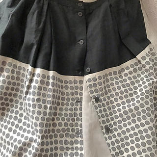 マリメッコ(marimekko)のmarimekkoのドットスカート(ひざ丈スカート)
