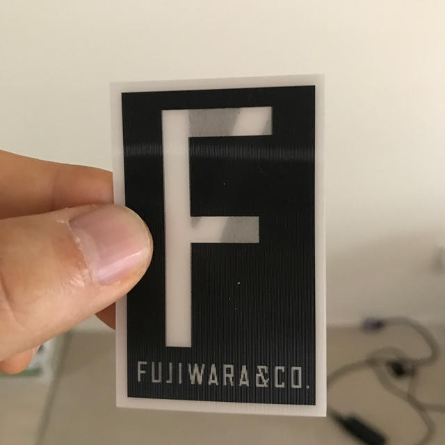 FRAGMENT(フラグメント)のkiyonaga&co fujiwara&co ホログラムステッカー その他のその他(その他)の商品写真