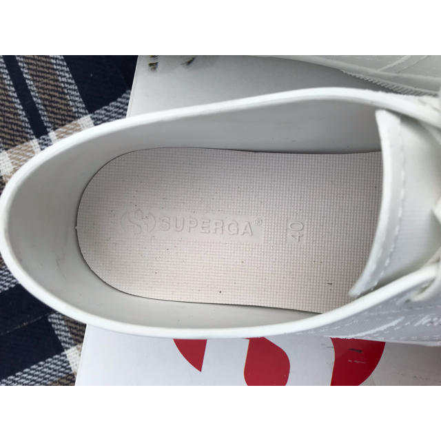 SUPERGA(スペルガ)のSUPERGA 白 レインシューズ 40  メンズの靴/シューズ(長靴/レインシューズ)の商品写真