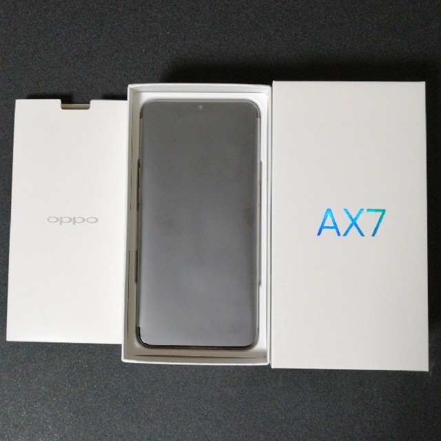 Oppo AX7(ゴールド) スマホ/家電/カメラのスマートフォン/携帯電話(スマートフォン本体)の商品写真