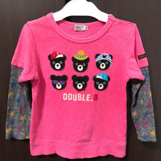 ダブルビー(DOUBLE.B)のDOUBLE.B トレーナー100センチ(Tシャツ/カットソー)