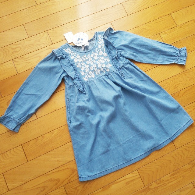 WILL MERY(ウィルメリー)の【新品】刺繍ワンピース キッズ/ベビー/マタニティのキッズ服女の子用(90cm~)(ワンピース)の商品写真