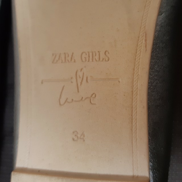 ZARA KIDS(ザラキッズ)のZARA　キッズ女の子　バレエシューズ 21cm キッズ/ベビー/マタニティのキッズ靴/シューズ(15cm~)(フォーマルシューズ)の商品写真