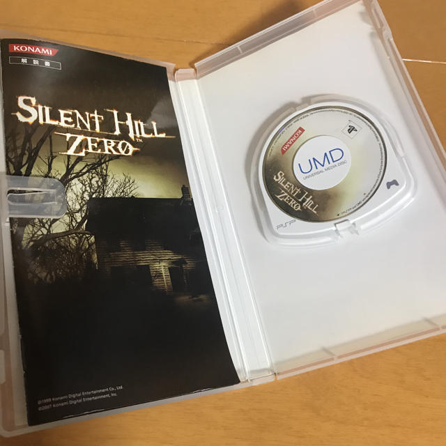 PlayStation Portable(プレイステーションポータブル)のSILENT HILL ZERO エンタメ/ホビーのゲームソフト/ゲーム機本体(家庭用ゲームソフト)の商品写真