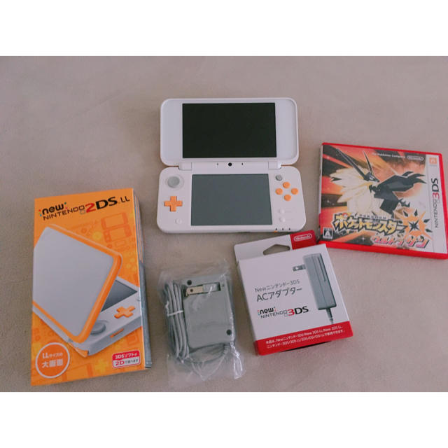 ニンテンドー2DS - Newニンテンドー2DS LLホワイト×オレンジ ポケモン ...