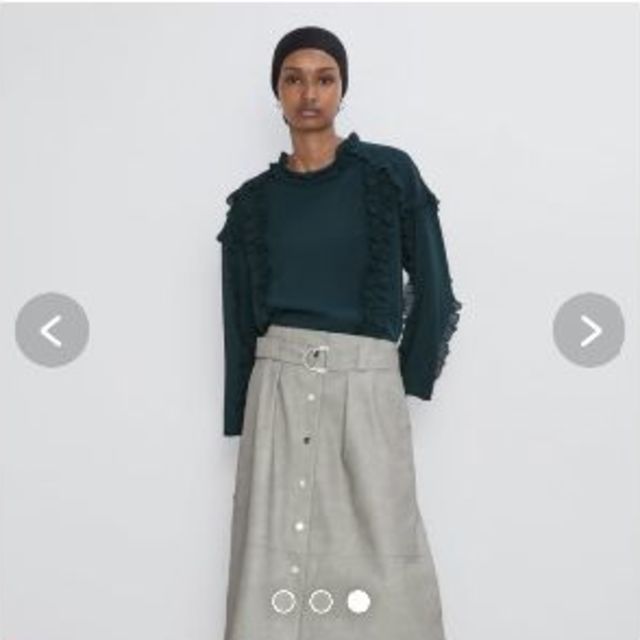 ZARA(ザラ)のZARA新品未使用ブラウス✨ レディースのトップス(シャツ/ブラウス(長袖/七分))の商品写真