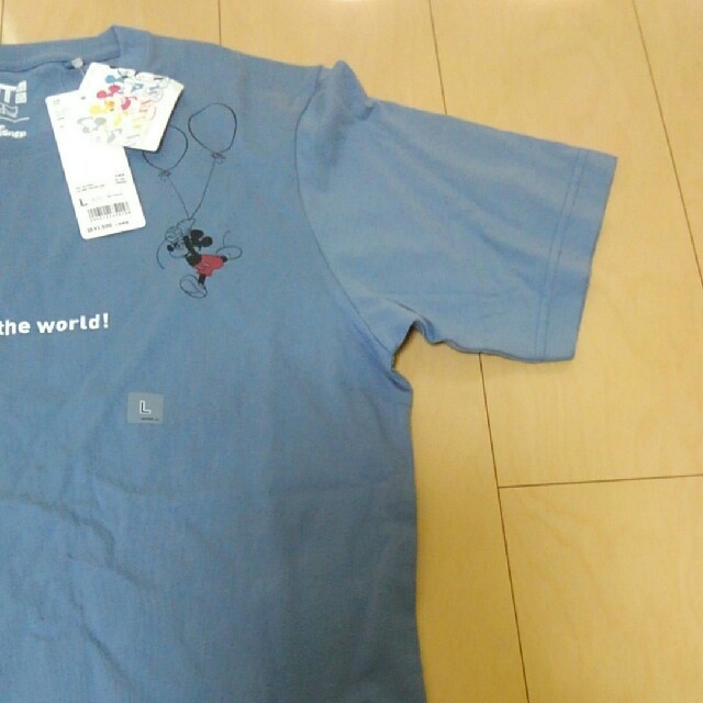 UNIQLO(ユニクロ)のTシャツ UNIQLO×ディズニー レディースのトップス(Tシャツ(半袖/袖なし))の商品写真