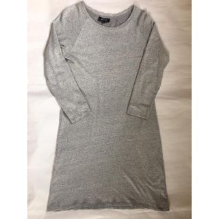 アーペーセー(A.P.C)の美品■A.P.C. アーペーセー  リネン&コットン ワンピース ひざ丈ワンピ(ひざ丈ワンピース)