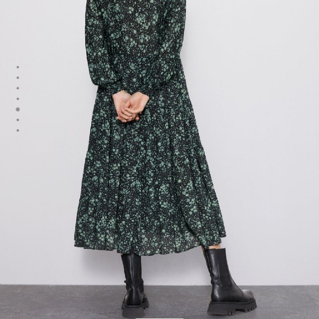ZARA プリント柄ワンピース 1