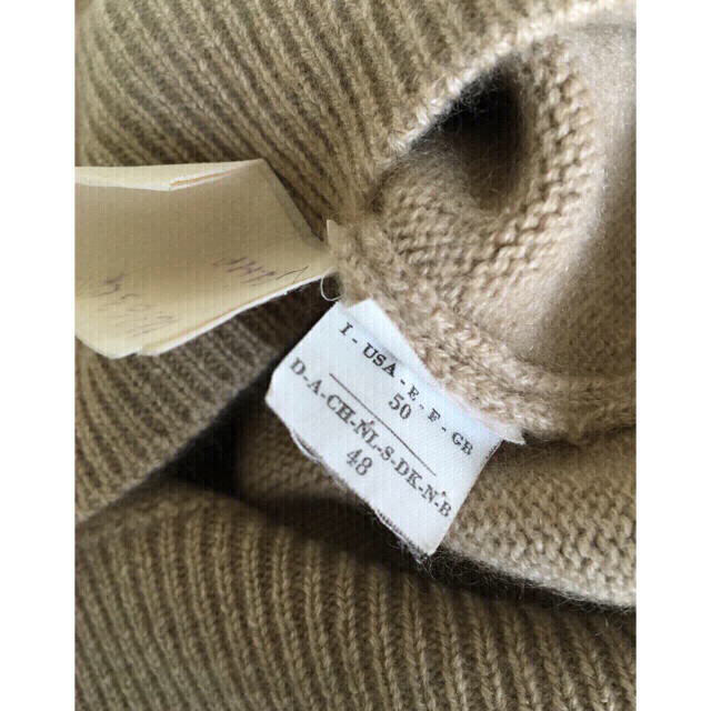 BRUNELLO CUCINELLI(ブルネロクチネリ)の専用　ブルネロクチネリ ベージュ カシミアハイネックセーター タートルニット メンズのトップス(ニット/セーター)の商品写真