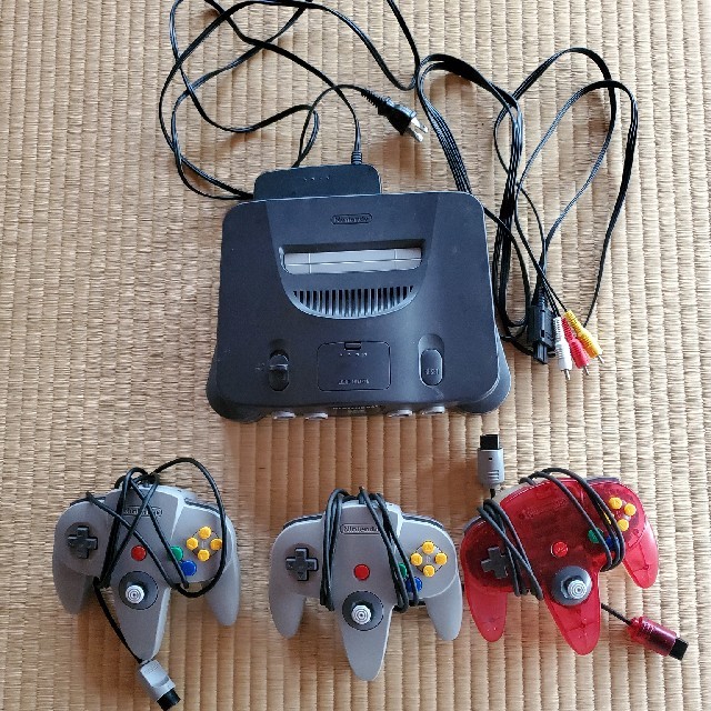 Nintendo64　本体　コントローラー　ソフト　セット