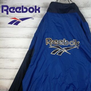 リーボック(Reebok)の【激レア】 Reebok　リーボック　バックロゴ　ビッグシルエット　ブルゾン(ブルゾン)