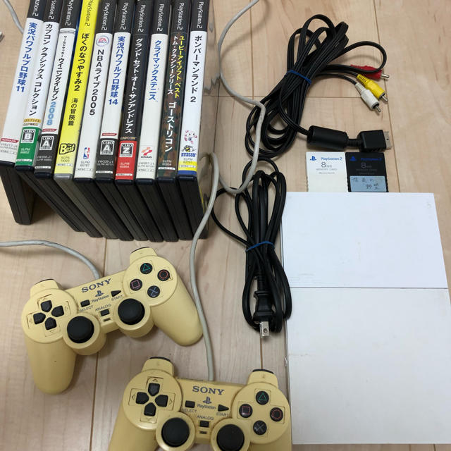 PS2本体 SCPH90000＋ソフト10本