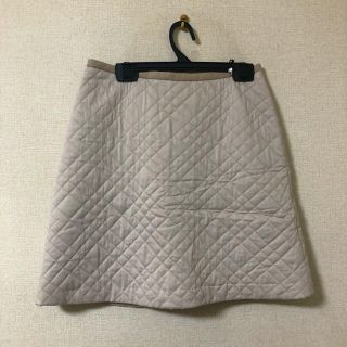 アクアスキュータム(AQUA SCUTUM)のAquascutum スカート ベージュ(ミニスカート)