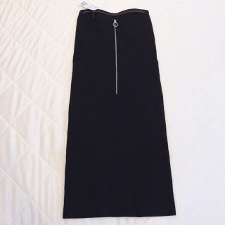 フォーエバートゥエンティーワン(FOREVER 21)の新品 FOREVER21 美ラインファスナー付きミディ丈タイトスカート F21(ロングスカート)