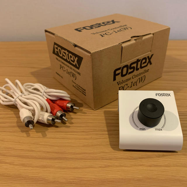 ONKYO(オンキヨー)の【ミント様用】FOSTEX／フォステクス製ボリュームコントローラー スマホ/家電/カメラのオーディオ機器(アンプ)の商品写真