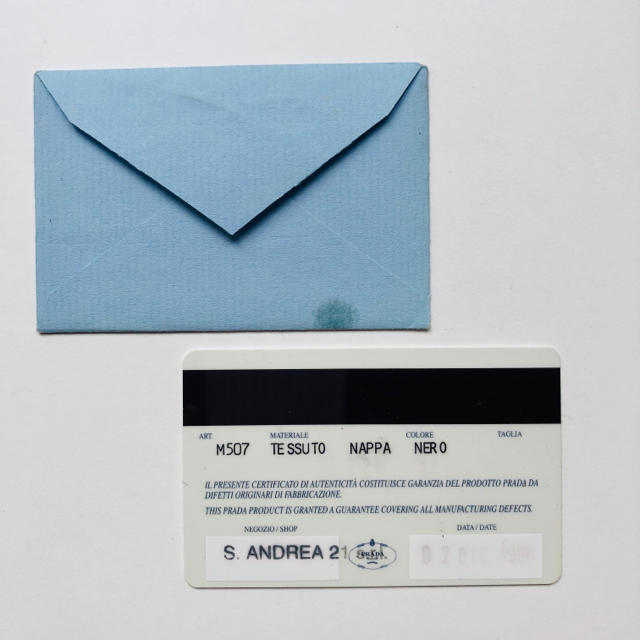 PRADA - プラダ ギャランティーカードの通販 by SEA's shop PRADA - プラダ ギャランティーカードの通販 by SEA's shop