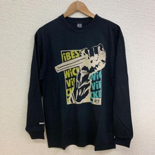 ネスタブランド(NESTA BRAND)の◆新品未使用◆NESTA BRAND ロンTシャツ「ハンドマイク」黒　Lサイズ(Tシャツ/カットソー(七分/長袖))