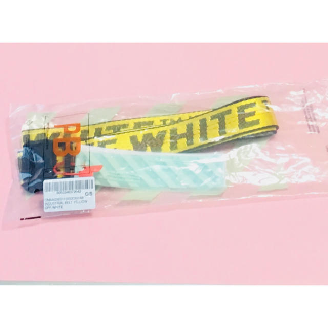 OFF-WHITE(オフホワイト)の新品 OFF-WHITE INDASTRIAL BELT ロングタイプ  メンズのファッション小物(ベルト)の商品写真