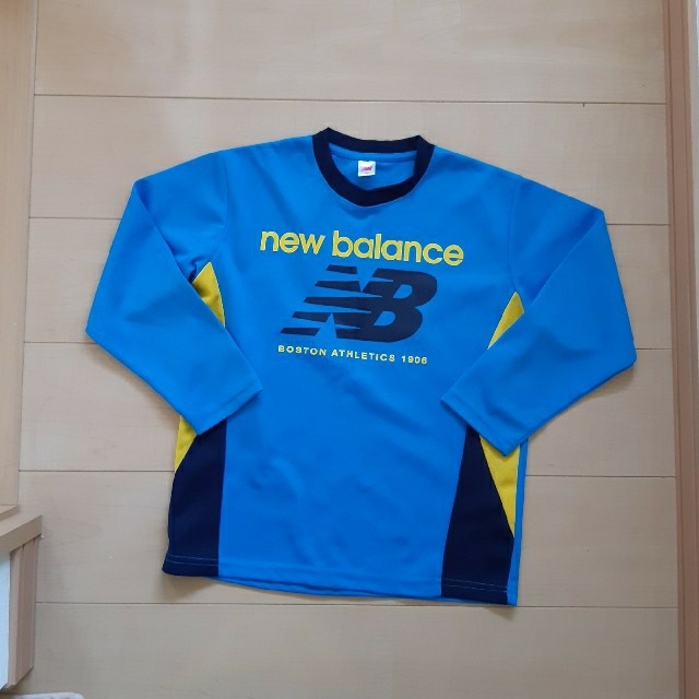 New Balance(ニューバランス)のnew balance長袖T 男の子130 キッズ/ベビー/マタニティのキッズ服男の子用(90cm~)(Tシャツ/カットソー)の商品写真