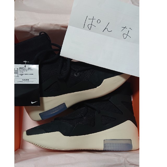 FEAR OF GOD(フィアオブゴッド)のNIKE FOG AIR FEAR OF GOD1 26.5cm

 メンズの靴/シューズ(スニーカー)の商品写真