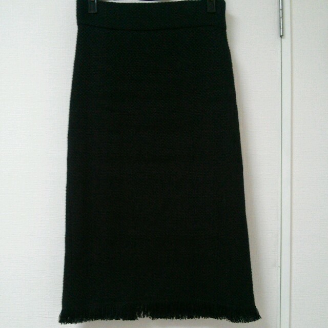 TOMORROWLAND(トゥモローランド)の値下げ！MACPHEE フリンジスカート レディースのスカート(ひざ丈スカート)の商品写真