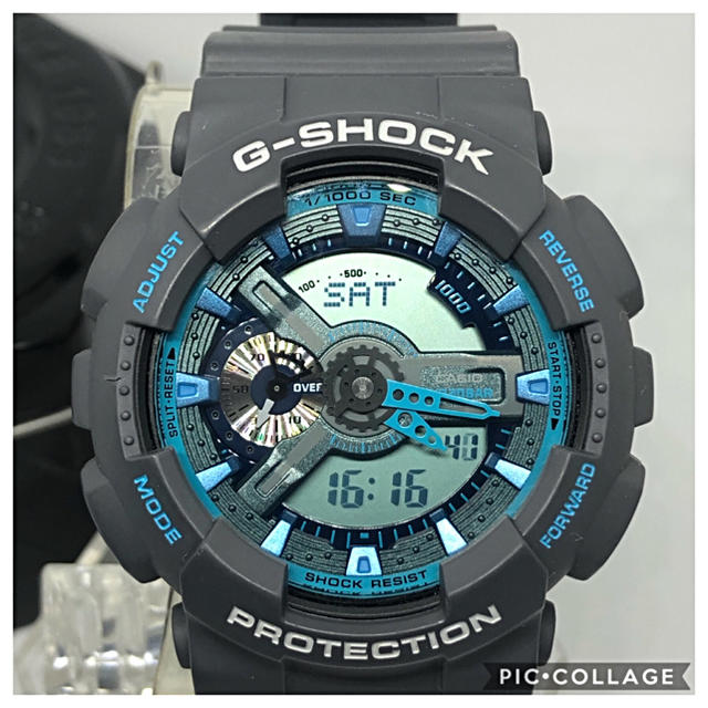 CASIO G-SHOCK トレンディーネオンカラー ビックフェィス 電池交換済