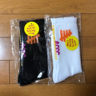 アンディフィーテッド(UNDEFEATED)のASSC × undefeated socks 2足セット(ソックス)