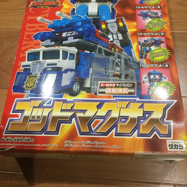 Takara Tomy(タカラトミー)のトランスフォーマー   ゴッドマグナス カーロボット 中古品  難有り エンタメ/ホビーのフィギュア(アニメ/ゲーム)の商品写真