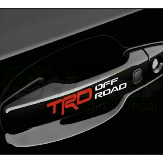 【おまけ付き】TRD ROCK WARRIOR ステッカー2枚セット 自動車/バイクの自動車(車外アクセサリ)の商品写真