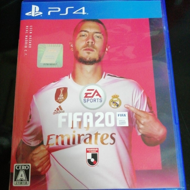 PlayStation4(プレイステーション4)のfifa20 ps4 エンタメ/ホビーのゲームソフト/ゲーム機本体(家庭用ゲームソフト)の商品写真