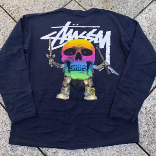 ステューシー(STUSSY)のステューシー 長袖tシャツ  骸骨 ガイコツ(Tシャツ/カットソー(七分/長袖))