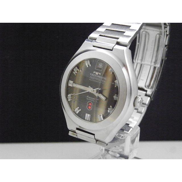 TECHNOS(テクノス)のTECHNOS Kaiser SIGNAL 自動巻き腕時計 デイト ヴィンテージ メンズの時計(腕時計(アナログ))の商品写真