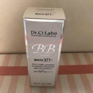 ドクターシーラボ(Dr.Ci Labo)の新品未開封 ドクターシーラボ BBクリームホワイト377＋ 30g(BBクリーム)