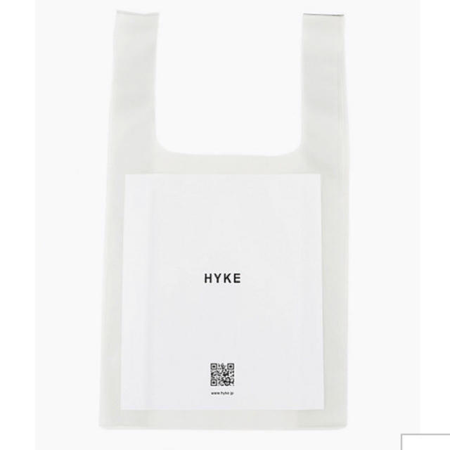 HYKE(ハイク)のハイク　ビニールバッグ　チャリティバッグ レディースのバッグ(トートバッグ)の商品写真