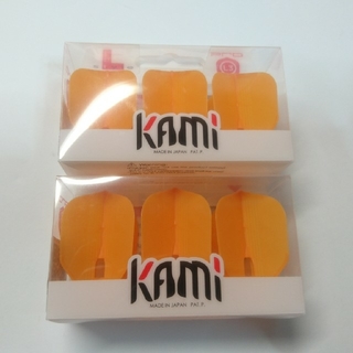KAMIフライト オレンジ ２セット 送料込み！(ダーツ)